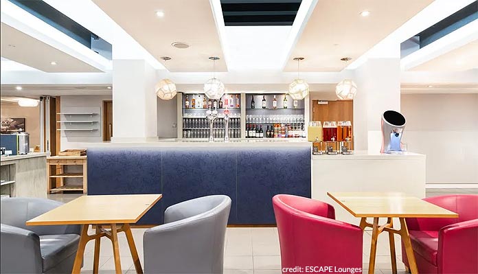 escape lounge manchester t1